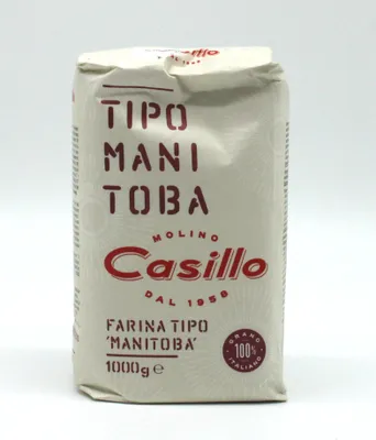 Produktbild von Farina Manitobo Pizzamehl Typ 00 1kg - Molino Casillo