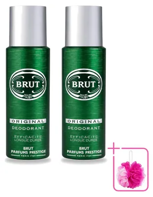 Produktbild von 2 x Brut Original Deodorant Spray - 200 ml - Sparpackung - 2 Stücke