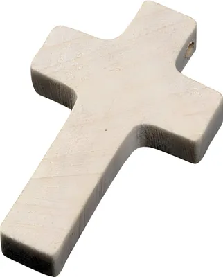 Produktbild von KNORR prandell 218483180, Unvollendeter handwerklicher Holzzuschnitt, Kreuz, 1 Stück(e), 21 mm, 5 mm, 35 mm