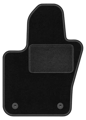 Immagine prodotto di Tappetino guidatore in moquette per Fiat 500X FL 2018- (crossover) – 1 pezzo, nero, su misura – Wielganizator LUX