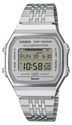 Produktbild von Casio Vintage Armbanduhr ABL-100WE-7AEF Bluetooth® digital mit Schrittzähler