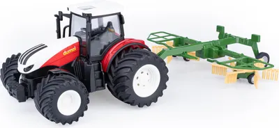 Zdjęcie produktu dla Dumel Discovery - Zdalnie Sterowany Traktor z Zgrabiarką - Nauka i Zabawa w Jednym!