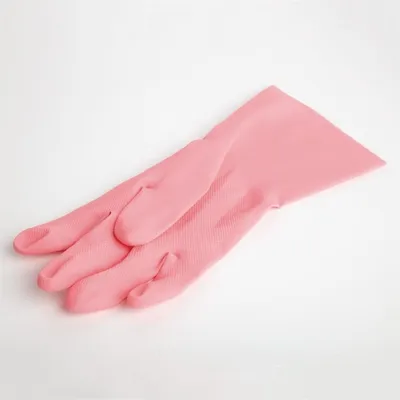 Produktbild von MAPA Vital 115 Flüssigkeitsfeste leichte Hausmeisterhandschuhe Pink Medium