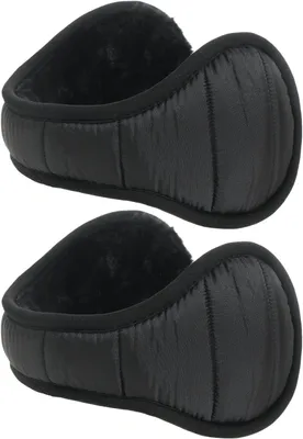 Imagen del producto de Protectores de orejas ajustables, paquete de 2 unidades, forro de polar cálido, ideales para el invierno