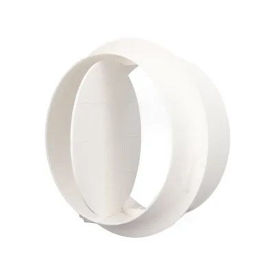 Imagen del producto de Válvula antirretorno, Bloqueador de flujo de aire, Bloqueador de corrientes de aire en conductos, Conector para válvula antirretorno, Válvula antirretorno, Válvula de control de flujo de aire