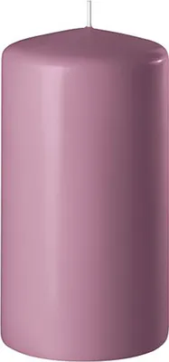 Produktbild von Kerzen Stumpenkerzen Candle antikrosa 130x70mm RAL Qualität 1 Stück