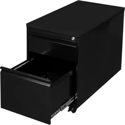 Produktbild von Stahl Büro Rollcontainer Bürocontainer Hängeregistratur 61x46x79 Schwarz 505311