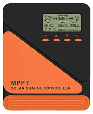 Obrázok produktu pre Solárny regulátor, technológia MPPT, LCD displej, MPPT 60A, 12V/24V, automatická detekcia napätia