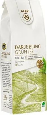 Produktbild von GEPA Darjeeling Grüntee - - 100g x 5 - 5er Pack VPE