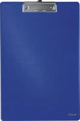 Produktbild von Klemmbrett A4 PP-Folie blau Packung mit 10 Stück