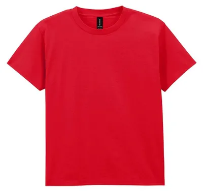 Produktbild von Gildan - T-Shirt für Kinder PC7490 (116) (Rot)