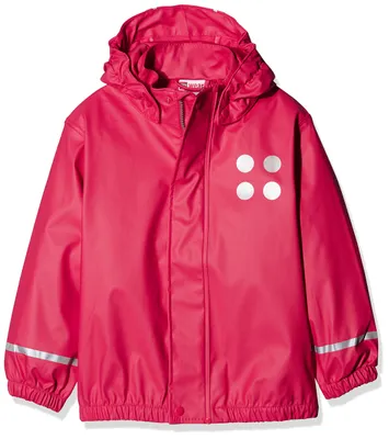 Produktbild von LEGO Wear Mädchen Jamaica Regenjacke, Rot (Red 364), 10 Jahre EU