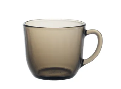 Produktbild von Duralex 4014CR06C0111 Lys Créole Kaffeetasse, Kaffeebecher, 220ml, Glas, braun, 6 Stück