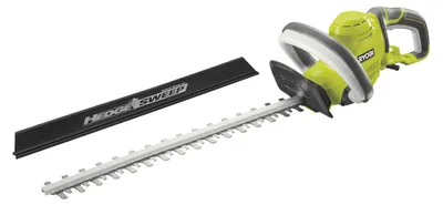 Produktbild von RYOBI 450 W Elektro-Heckenschere RHT4550HS, 50 cm Messerlänge, Diamantgeschliffe