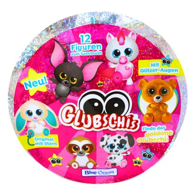 Produktbild von Blue Ocean Glubschis Sammelfiguren Serie 1 - Glubschi Glitzer Figur - Auswahl Figur 1 Tüte
