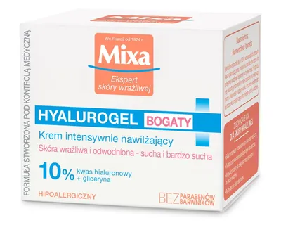 Obrázok produktu pre Mixa Ekspert Skóry Wrażliwej Krem nawilżający, 50 ml