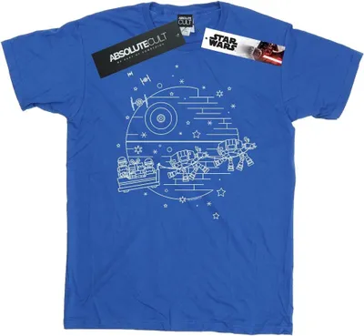 Produktbild von Star Wars - "Death Star" T-Shirt für Herren BI46654 (M) (Königsblau)