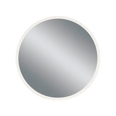 Immagine prodotto di Specchio - Ø 60 cm - Grigio - Vetro - con illuminazione a LED