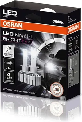 Immagine prodotto di OSRAM LEDriving HL BRIGHT H1 12V 13W P14.5s 6000K Bianco 2pz.