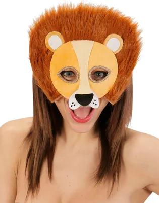 Immagine prodotto di Maschera da leone in peluche