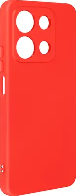 Immagine prodotto di Avizar, Custodia in silicone semirigido per Xiaomi Redmi Note 13 5G, rosso
