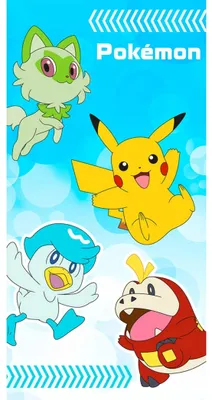 Zdjęcie produktu dla Ręcznik Pokémon Chyť je všechny 70x140 cm