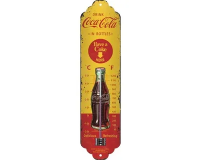 Immagine prodotto di Termometro Bottiglie di Coca-Cola 6,5x28 cm