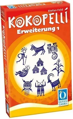 Produktbild von 10630 - Kokopelli - Kartenspiel (DE-Erweiterung)