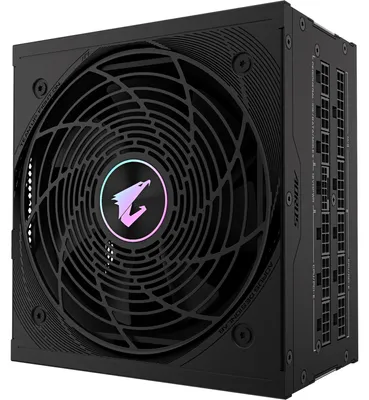 Zdjęcie produktu dla GIGABYTE AORUS ELITE P850W, 850 W, 100 - 240 V, 50/60 Hz, 12 A, Aktywne, 125 W