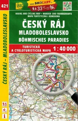Productafbeelding van Wandelkaart Tsjechië, regio Český ráj en Mladoboleslavsko, schaal 1:40.000