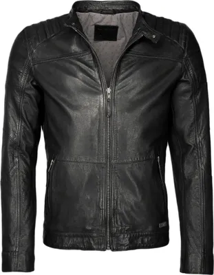 Produktbild von Mustang Lederjacke Wellington Herren black XXL