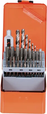Produktbild von Projahn Gewinde Bohrzeug Satz HSS-G 29-tlg. M3-M12
