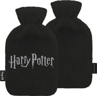Produktbild von Wärmflasche mit Wärmflaschenüberzug - HARRY POTTER-Logo