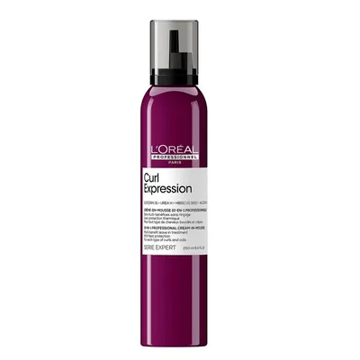 Produktbild von L´Oréal Professionnel Curl Expression 10-In-1 ​Cream-In-Mousse​ Stylingschaum für lockiges und krauses Haar 250 ml