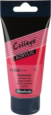 Produktbild von Schmincke 75ml College Acryl Karminrot Acryl 33 320 013