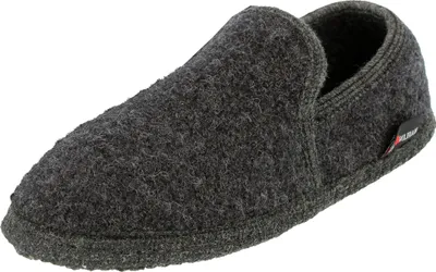 Produktbild von Haflinger Damen Herren Hausschuh Filz Slipper Loafer 621810, Größe:39 EU, Farbe:Grau