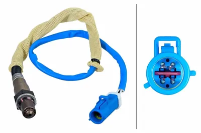 Produktbild von HELLA Lambdasonde für FORD FOCUS III Turnier Beheizt 500mm 6PA 358 244-001
