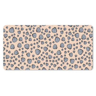 Produktbild von MuchoWow® Mauspad Mousepad Muscheln - Strand - Muster 60x30 cm - Mousepads - Maus Mat - Pad - Mausunterlage - Nachhaltig