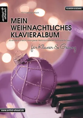 Obrázek produktu pro Mein weihnachtliches Klavieralbum für Klavier & Gesang