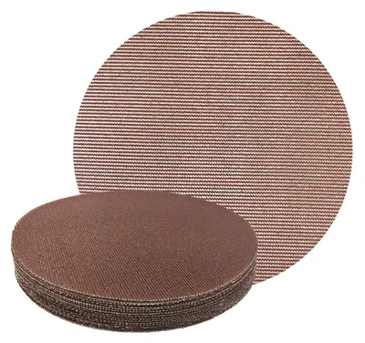 Productafbeelding van Schuurroosters 225mm met klittenband, korrel 80, netstructuur, 15 stuks, geschikt voor langhalschuurmachines, gipsplaatenschuurmachines en vloerschuurmachines