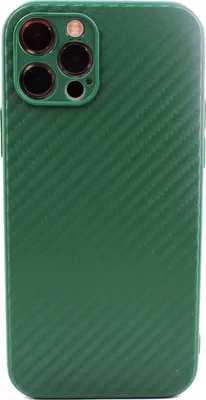 Produktbild von Hülle für Apple iPhone 11 - Carbon TPU Schutzhülle Handyhülle Silikon Case - Dunkelgrün