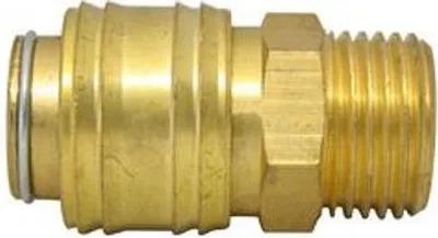 Obrázek produktu pro Rychlospojka pro kompresor Airtool NUQ-2, 3/8", mosaz, vnější závit, pro vzduch