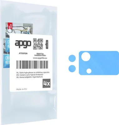 Produktbild von apgo 4 Stück Linsenschutz Kamera Schutzglas für Xiaomi Poco X4 Pro Kameraschutz, 9H Kameraobjektiv Camera Lens Protector