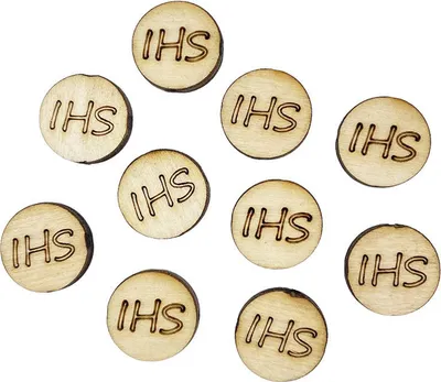 Image de Livre d'or en bois IHS 10 pièces