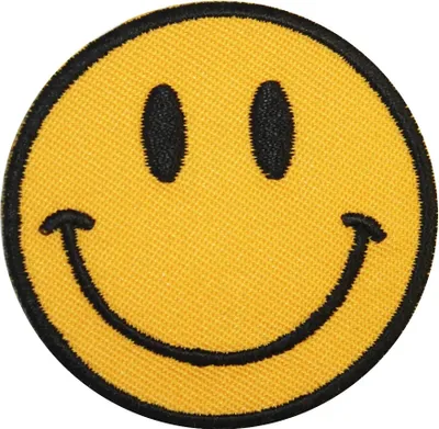 Produktbild von Smiley - Aufnäher