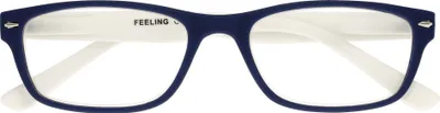 Produktbild von Lesebrille Feeling blau-weiß +1.50 dpt G15800