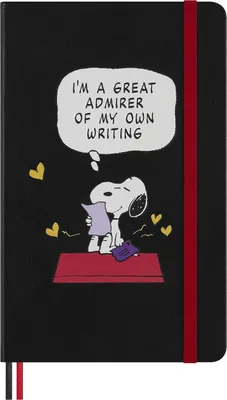 Produktbild von Moleskine Peanuts Snoopy Notizb. lim. A. A5 liniert Geb