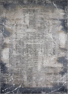 Produktbild von Rechteckiger Teppich 60x100 COVINA 2 - blau / grau