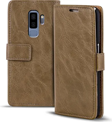 Produktbild von Retro Tasche für Samsung Galaxy S9 Hülle Wallet Case Handyhülle Vintage Slim Cover