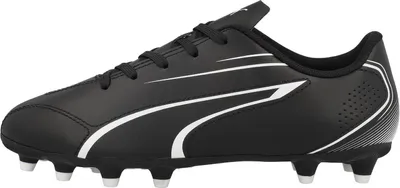 Immagine prodotto di Puma - scarpe da calcio da uomo "Vitoria FG/AG" RD3460 (43 EU) (Nero/Bianco)